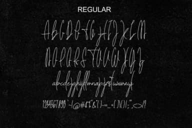 The Fallen Leaf Font by sambuga — Script Handwritten Font — thumbnail 7