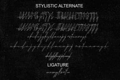 The Fallen Leaf Font by sambuga — Script Handwritten Font — thumbnail 9