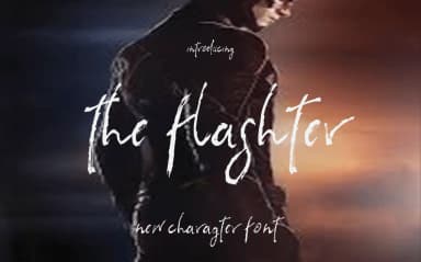 The Flashter Font by Sinfa.co — Script Handwritten Font — thumbnail 1