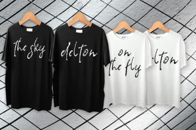 The Flashter Font by Sinfa.co — Script Handwritten Font — thumbnail 5