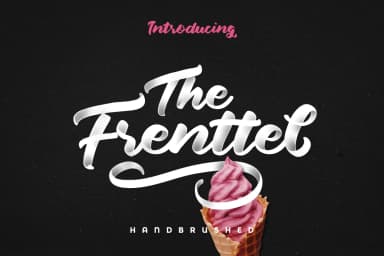The Frenttel Font by Hindia Studio — Script Handwritten Font — thumbnail 1