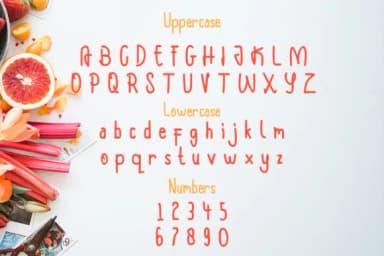 The Good Food Font by MJB Letters — Script Handwritten Font — thumbnail 3