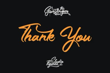 The Gunslinger Font by figuree studio — Script Handwritten Font — thumbnail 8