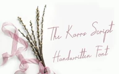 The Karrs Script Font by arfiardian — Script Handwritten Font — thumbnail 6