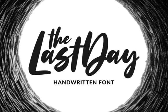 The Last Day Font by Weape Design — Script Handwritten Font