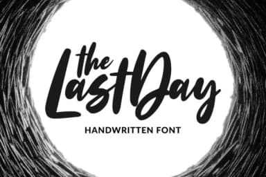 The Last Day Font by Weape Design — Script Handwritten Font — thumbnail 1