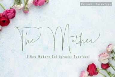 The Mother Font by parawtype — Script Handwritten Font — thumbnail 1