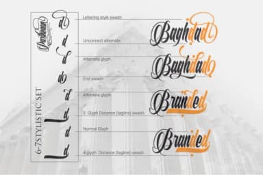 The Parthenon Font by 38.lineart — Script Handwritten Font — thumbnail 2