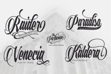 The Parthenon Font by 38.lineart — Script Handwritten Font — thumbnail 8
