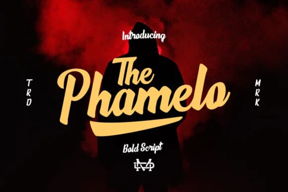 The Phamelo Font by madeDeduk — Script Handwritten Font