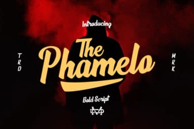 The Phamelo Font by madeDeduk — Script Handwritten Font — thumbnail 1