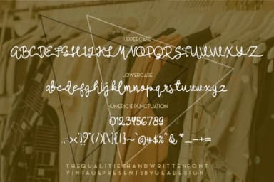 The Qualities Font by geadesign — Script Handwritten Font — thumbnail 2