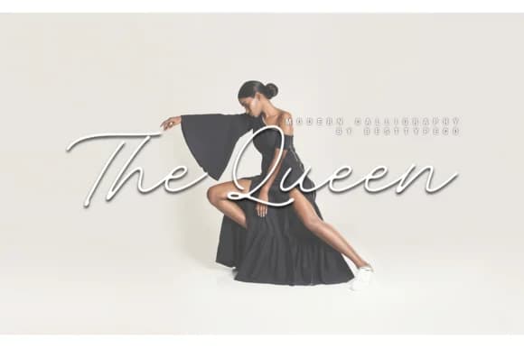 The Queen Font by BennyDesigns — Script Handwritten Font