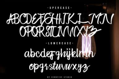 The Quietty Font by zerofivestudio — Script Handwritten Font — thumbnail 4