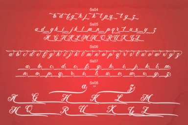 The Red Devil Font by Bal Studio — Script Handwritten Font — thumbnail 8