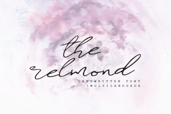 The Relmond Font by Katie Holland — Script Handwritten Font