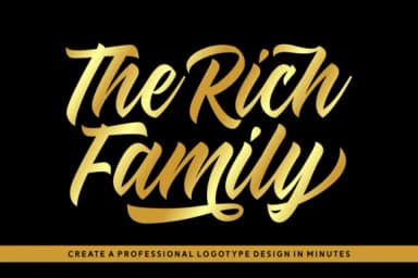 The Rich Family Font by Keithzo (7NTypes) — Script Handwritten Font — thumbnail 1