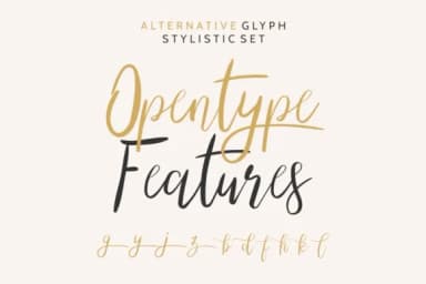 The Right Attitude Duo Font by EdricStudio — Script Handwritten Font — thumbnail 5