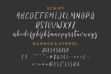 The Right Attitude Duo Font by EdricStudio — Script Handwritten Font — thumbnail 6