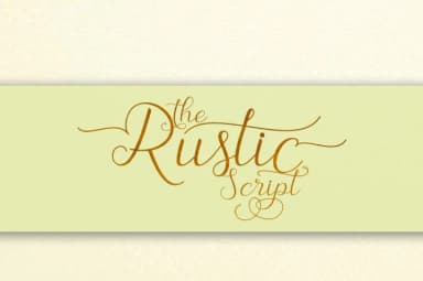 The Rustic Script Font by Ijem RockArt — Script Handwritten Font — thumbnail 3
