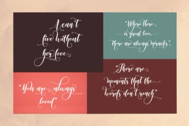 The Santinora Font by Arie Design — Script Handwritten Font — thumbnail 3