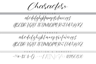 The Shallow Font by beeart009 — Script Handwritten Font — thumbnail 7