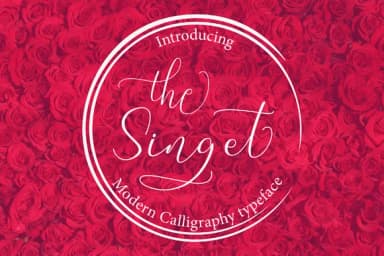 The Singet Font by Fauzi — Script Handwritten Font — thumbnail 1