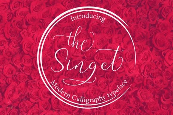 The Singet Font by Fauzi — Script Handwritten Font