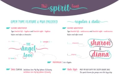 The Spirit Font by Creative Fabrica Fonts — Script Handwritten Font — thumbnail 3