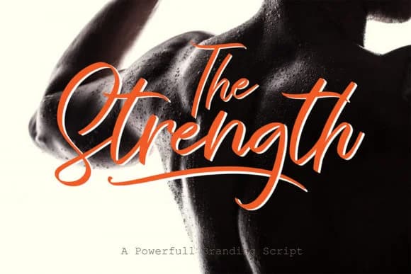 The Strength Font by aminmario — Script Handwritten Font