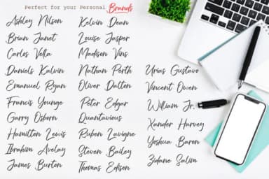 The Strength Font by aminmario — Script Handwritten Font — thumbnail 2