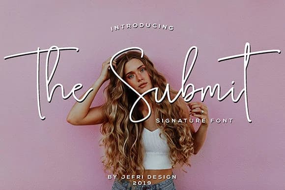 The Submit Font by Bluestype Studio — Script Handwritten Font