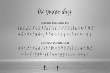 The Summer Days Script Font by Firtana — Script Handwritten Font — thumbnail 9