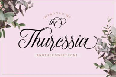 The Thuressia Script Font by Picatype Studio — Script Handwritten Font — thumbnail 1