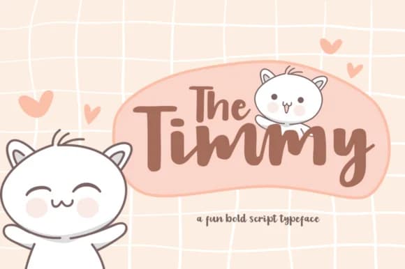 The Timmy Font by Khurasan — Script Handwritten Font