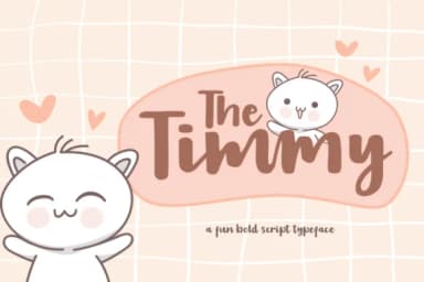 The Timmy Font by Khurasan — Script Handwritten Font — thumbnail 1