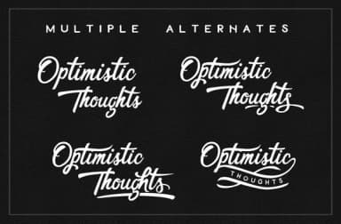 The Trickster Font by BlackCatsMedia — Script Handwritten Font — thumbnail 4