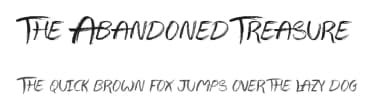 The Abandoned Treasure by JSH creates — Script Handwritten Font — thumbnail 1