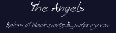 The Angels by JSH creates — Script Handwritten Font — thumbnail 2