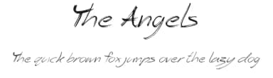 The Angels by JSH creates — Script Handwritten Font — thumbnail 1