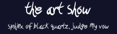 The Art Show by JSH creates — Script Handwritten Font — thumbnail 2