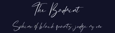 The Badmint by Hugefonts — Script Handwritten Font — thumbnail 2