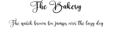 The Bakery by Scratchones — Script Handwritten Font — thumbnail 1