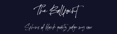 The Ballpoint by AminMario — Script Handwritten Font — thumbnail 2
