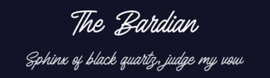 The Bardian by Letterhend Studio — Script Handwritten Font — thumbnail 2