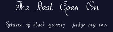 The Beat Goes On by Intellecta Design — Script Handwritten Font — thumbnail 2