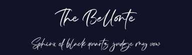 The Bellonte by Ibrahima Studio — Script Handwritten Font — thumbnail 2