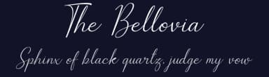 The Bellovia by Sibelumpagi — Script Handwritten Font — thumbnail 2