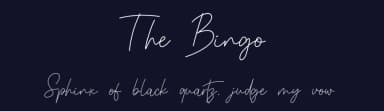 The Bingo by Erik Studio — Script Handwritten Font — thumbnail 2