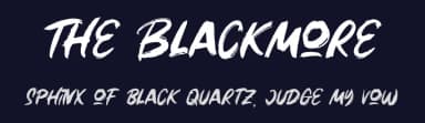 The Blackmore by Letterhend Studio — Script Handwritten Font — thumbnail 2
